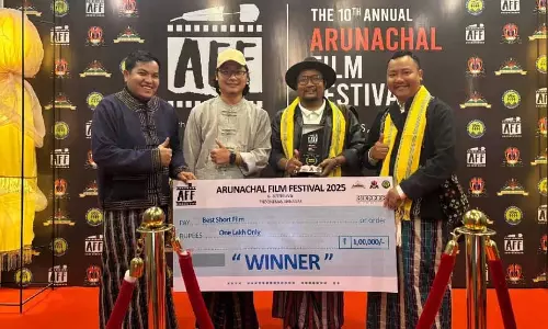 Arunachal फिल्म महोत्सव 2025 मोक म्यू को सर्वश्रेष्ठ लघु फिल्म का पुरस्कार मिला Arunachal फिल्म महोत्सव 2025 मोक म्यू को सर्वश्रेष्ठ लघु फिल्म का पुरस्कार मिला