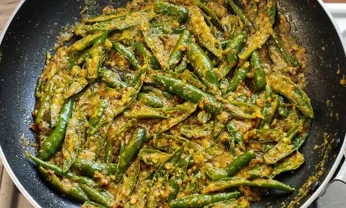 हरी मिर्च फ्राई रेसिपी