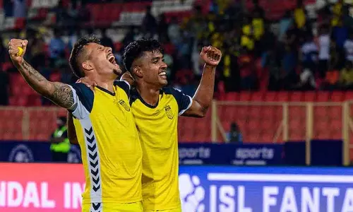 Hyderabad FC ने मोहम्मडन स्पोर्टिंग को घरेलू मैदान पर 3-1 से हराया