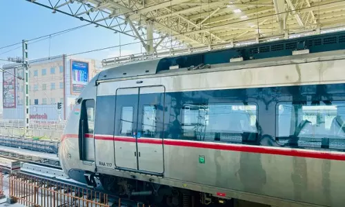NCRTC ने मेरठ साउथ और शताब्दी नगर के बीच नमो भारत ट्रेन का ट्रायल शुरू किया