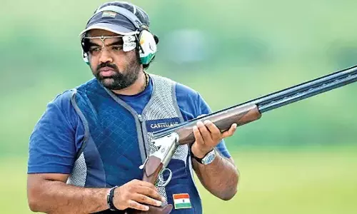 तमिलनाडु के पृथ्वीराज तोंडईमान ने National Games में ट्रैप में स्वर्ण पदक जीता तमिलनाडु के पृथ्वीराज तोंडईमान ने National Games में ट्रैप में स्वर्ण पदक जीता