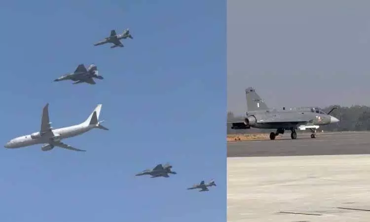 सबसे बड़े Aero India का भव्य फ्लाईपास्ट के साथ आगाज