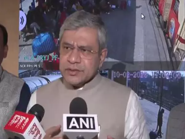 महाकुंभ के लिए 8 स्टेशनों पर व्यवस्थाएं की गईं: Railway Minister Vaishnav महाकुंभ के लिए 8 स्टेशनों पर व्यवस्थाएं की गईं: Railway Minister Vaishnav
