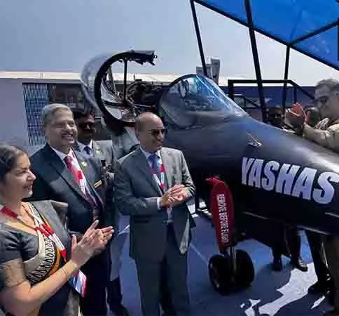 एयरो इंडिया 2025: HAL के उन्नत हिंदुस्तान जेट ट्रेनर-36 का यशस नाम से अनावरण