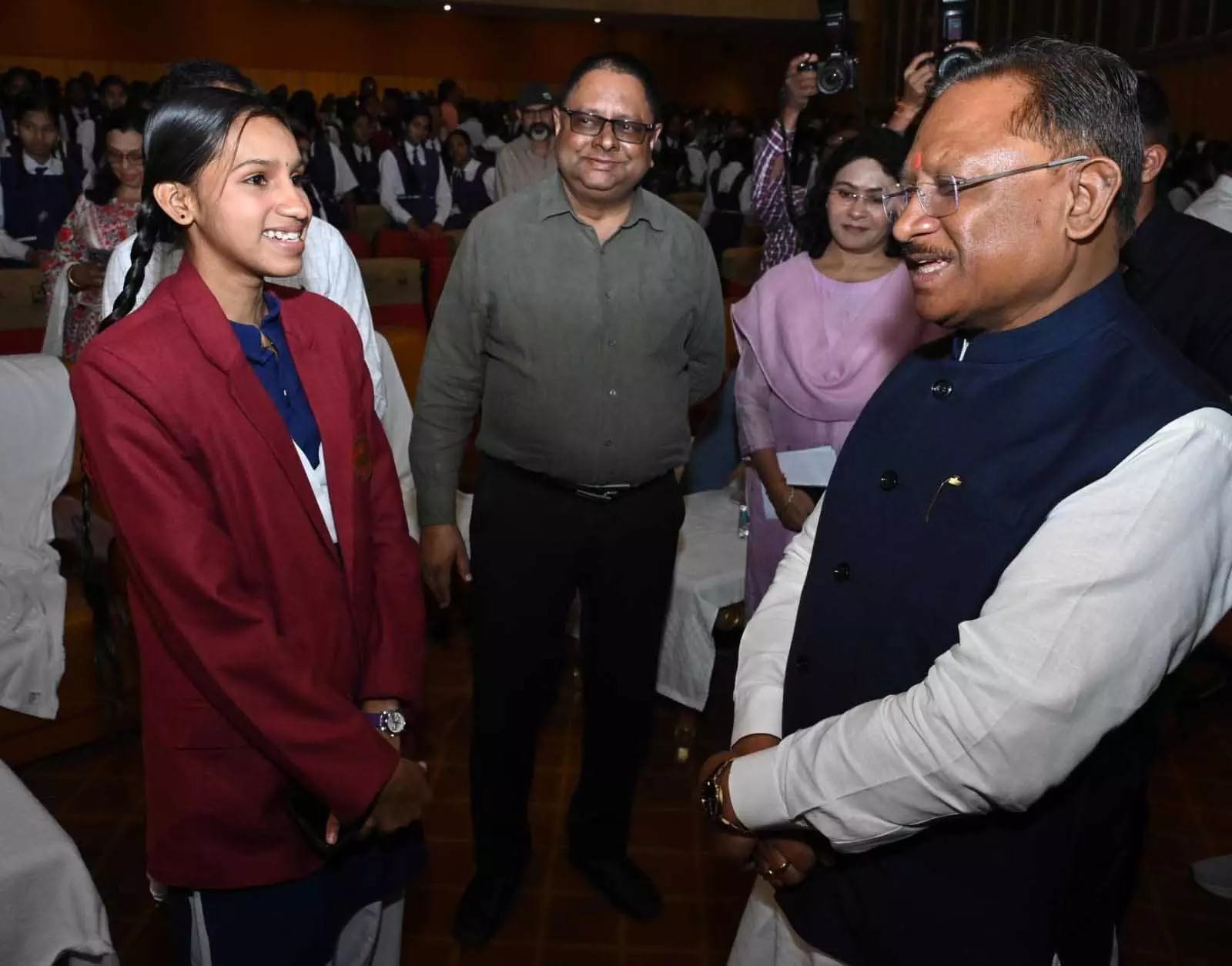 परीक्षा पे चर्चा युवाओं और अभिभावकों को संबल देने वाली पहल : CM विष्णुदेव साय परीक्षा पे चर्चा युवाओं और अभिभावकों को संबल देने वाली पहल : CM विष्णुदेव साय