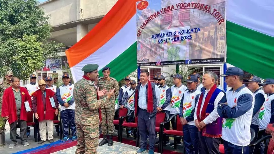 Arunachal : स्पीयर कोर ने ऑपरेशन सद्भावना के तहत व्यावसायिक शिक्षण यात्रा का आयोजन