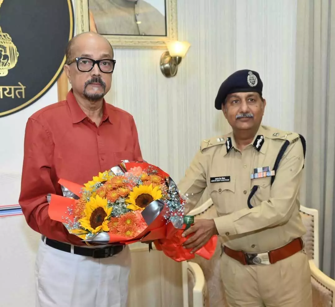 राज्यपाल से मिले DGP अरुण देव गौतम