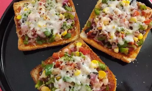 bread pizza: इस स्वादिष्ट व्यंजन को बनाने में नहीं लगती कोई मेहनत
