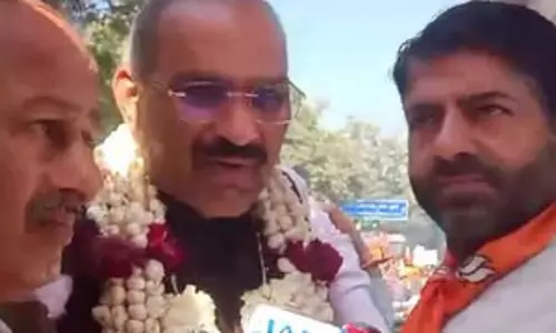 आरके पुरम से भाजपा के व‍िजयी प्रत्याशी अनिल शर्मा की विजय यात्रा, जनता को दिया धन्यवाद