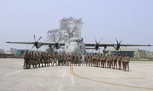 सेना ने Air Force के साथ संयुक्त हवाई संचालन प्रशिक्षण आयोजित किया