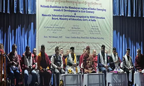 Darjeeling में 21वीं सदी में नालंदा बौद्ध धर्म पर राष्ट्रीय संगोष्ठी आयोजित की गई
