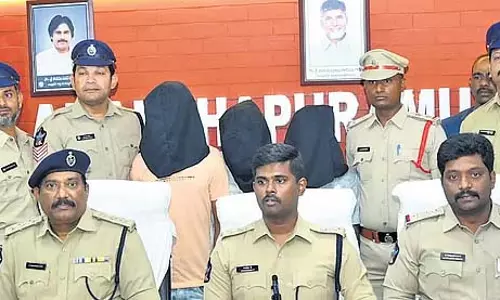Anantapur पुलिस ने धार गिरोह के सदस्यों को गिरफ्तार किया