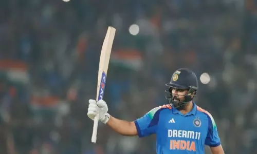 मैं यहाँ काफी समय से हूँ....: इंग्लैंड के खिलाफ कटक में शतक लगाने के बाद Rohit Sharma मैं यहाँ काफी समय से हूँ....: इंग्लैंड के खिलाफ कटक में शतक लगाने के बाद Rohit Sharma