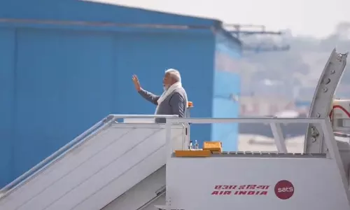 अमेरिका के राष्ट्रपति डोनाल्ड ट्रंप से मिलने प्रधानमंत्री नरेंद्र मोदी रवाना