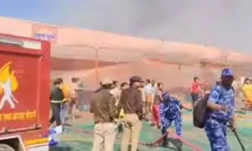 महाकुंभ में कल्पवासी टेंट में आग लगी, कोई हताहत नहीं