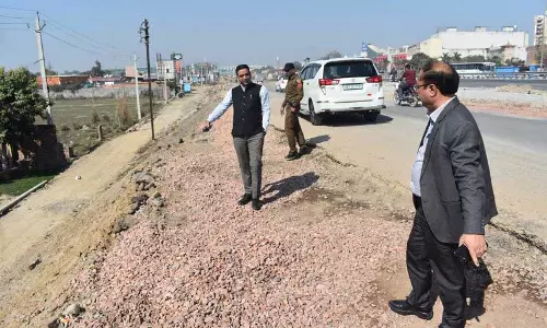 NHAI को ड्रेन नंबर 8 पर सर्विस लेन पूरी करने का निर्देश
