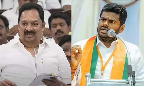 मंत्री गांधी को इस्तीफा देना चाहिए: Annamalai मंत्री गांधी को इस्तीफा देना चाहिए: Annamalai