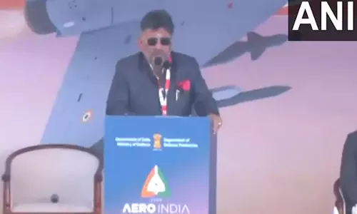 बेंगलुरु भारत की एयरोस्पेस राजधानी है: Aero India 2025 में शिवकुमार