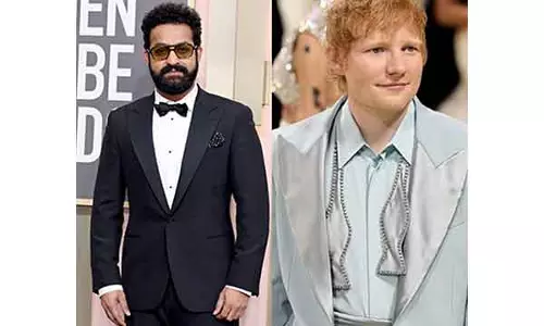 Jr NTR ने एड शीरन की बेंगलुरु कॉन्सर्ट में तेलुगु में चुट्टामल्ले प्रस्तुति की प्रशंसा की