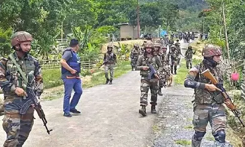 Manipur राइफल्स चौकी से हथियार और गोलाबारूद लूटा गया