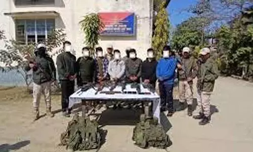 Manipur पुलिस ने एनआरएफएम के ठिकाने को ध्वस्त किया