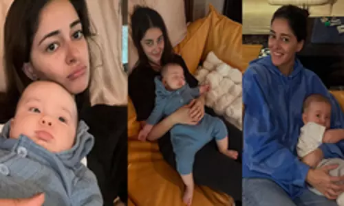 Ananya Pandey को अपने छोटे कोआला बेबी भतीजे की याद आ रही