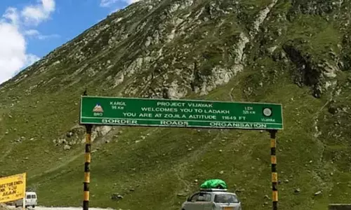 BRO: मार्च से श्रीनगर-लेह राजमार्ग पर उर्दू में भी साइनबोर्ड लगाए जाएंगे