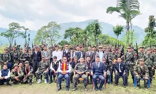 Nagaland : एनएससीएन (के) भारत सरकार के साथ द्विपक्षीय युद्धविराम प्रक्रिया में शामिल Nagaland : एनएससीएन (के) भारत सरकार के साथ द्विपक्षीय युद्धविराम प्रक्रिया में शामिल