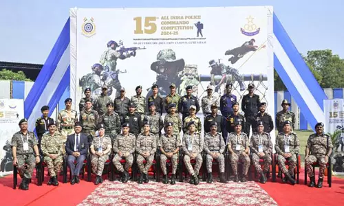 गुरुग्राम के CRPF कैंप में 15वीं अखिल भारतीय पुलिस कमांडो प्रतियोगिता शुरू हुई