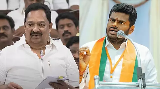 अन्नामलाई बेबुनियाद खबरें प्रकाशित कर रहा है: Minister Gandhi अन्नामलाई बेबुनियाद खबरें प्रकाशित कर रहा है: Minister Gandhi