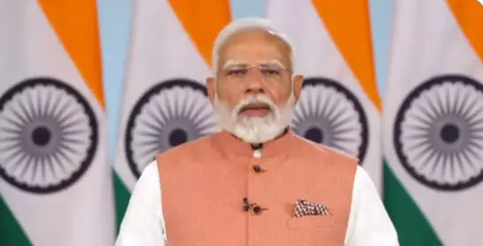 भारत विकास और पर्यावरण दोनों को समृद्ध करने के लिए प्रतिबद्ध : पीएम मोदी भारत विकास और पर्यावरण दोनों को समृद्ध करने के लिए प्रतिबद्ध : पीएम मोदी