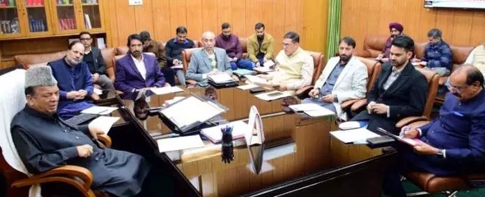 Jammu: स्पीकर ने विधायकों द्वारा उठाए गए मुद्दों पर चर्चा के लिए सदन समिति की बैठक की अध्यक्षता की