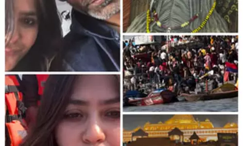 एकता कपूर ने महाकुंभ में लगाई डुबकी एकता कपूर ने महाकुंभ में लगाई डुबकी