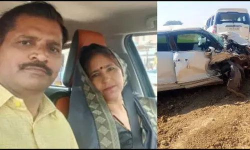 महाकुंभ से लौट रही थी श्रद्धालुओं की कार, तभी...परिजनों का रो-रोकर बुरा हाल