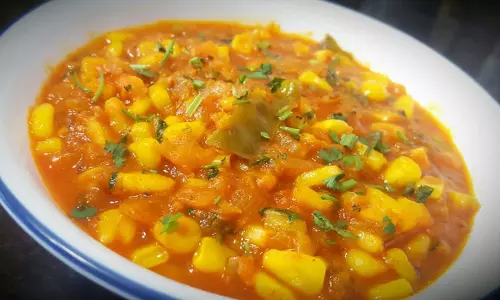 मकई करी रेसिपी मकई करी रेसिपी
