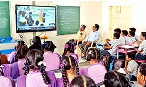 Andhra: पीएम की परीक्षा पे चर्चा छात्रों को प्रेरित करती