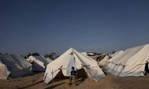 जॉर्डन ने Gaza में 4,000 टेंट भेजे जॉर्डन ने Gaza में 4,000 टेंट भेजे