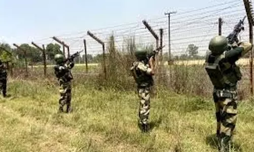 Jammu Kashmir : सीमा पार से गोलीबारी में सेना के जवान को लगी गोली