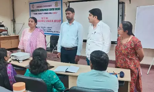 OU ने पीएचडी स्कॉलर्स के लिए AI कार्यशाला आयोजित की OU ने पीएचडी स्कॉलर्स के लिए AI कार्यशाला आयोजित की