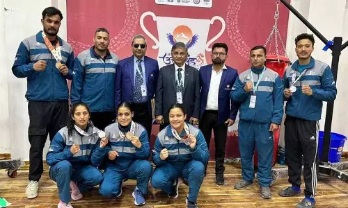Uttarakhand राष्ट्रीय खेलों में राज्य के मुक्केबाजों ने जीते 5 पदक Uttarakhand राष्ट्रीय खेलों में राज्य के मुक्केबाजों ने जीते 5 पदक