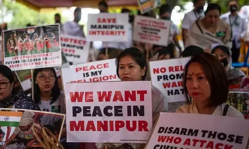 Manipur राजनीतिक संकट कांग्रेस ने राष्ट्रपति शासन का विरोध