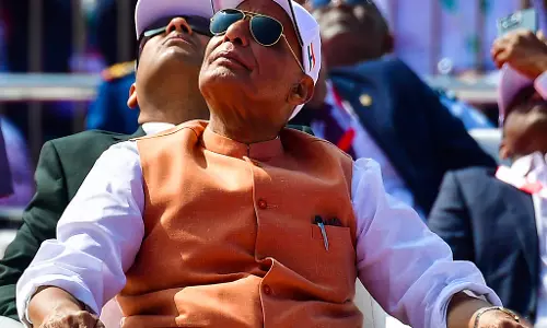भारत कोई आक्रामक राष्ट्र नहीं है: Rajnath Singh