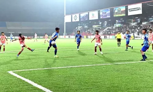 NSL : एनयूएफसी, बराक का दबदबा रेड स्कार्स और लोंगटेरोक के बीच मुकाबला बराबरी पर