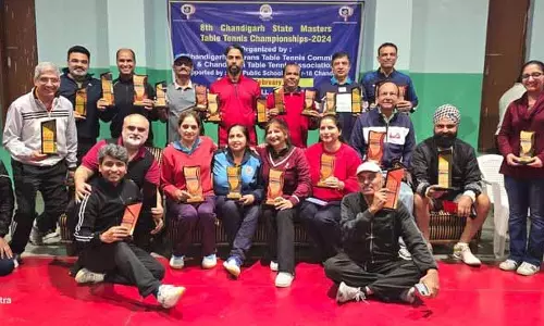 Chandigarh: सुरिंदर ने टेटे टूर्नामेंट में स्वर्ण पदक जीता