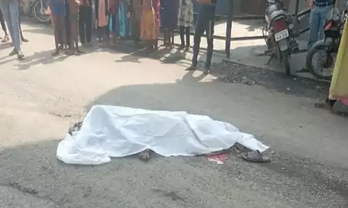 पानी टैंकर ने कुचला, लकवाग्रस्त मरीज की मौत