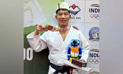 Arunachal के कामदोन बोई ने जूडो में कांस्य पदक जीता