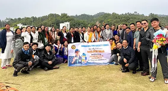 Arunachal: राष्ट्रीय खेलों के पदक विजेता दद्दा का भव्य स्वागत