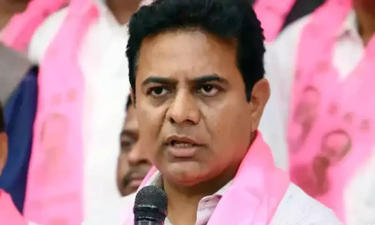 KTR  ने पुव्वाडा की हार पर दुख जताया, बाढ़ से निपटने के लिए कांग्रेस मंत्रियों की आलोचना की