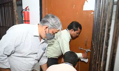 सेजबहार स्ट्रांग रूम में मतदान सामग्री जमा, सीलिंग की गई