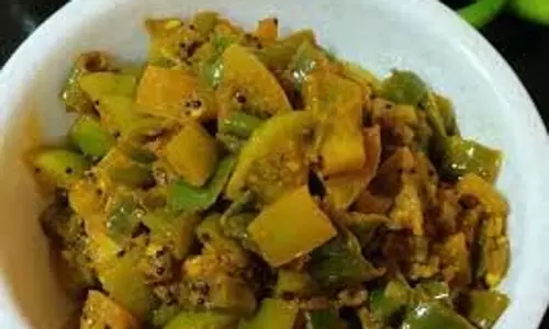 Recipe: टमाटर और मिर्च की  स्वादिष्ट सब्ज़ी